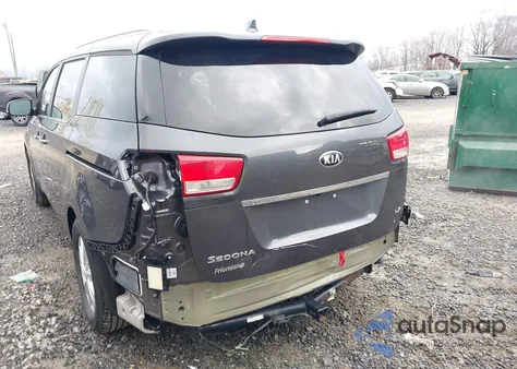 2018 Kia Sedona Lx from USA, damaged, VIN KNDMB5C1XJ6350411